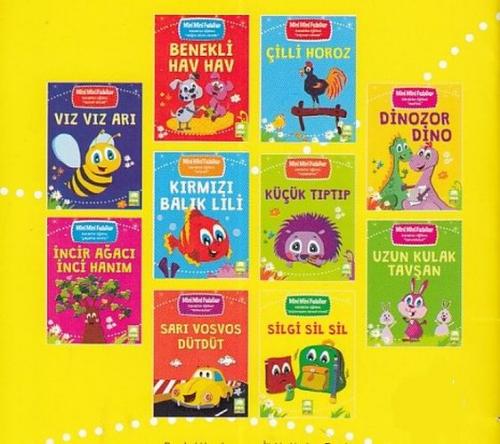 Mini Mini Fabllar Dizisi (10 Kitap Takım) - Münzevi Kitabevi