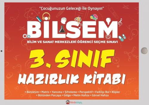 Minik Bilgin Bilsem 3. Sınıf Hazırlık Kitabı - Münzevi Kitabevi