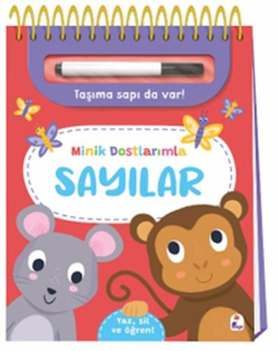 Minik Dostlarımla Sayılar – Yaz, Sil ve Öğren - Münzevi Kitabevi