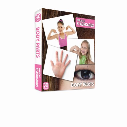 Miracle Flashcards Body Parts (30 Cards)