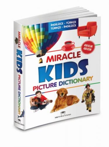 Kurye Kitabevi - Miracle Kids Picture Dictionary (İngilizce-Türkçe)