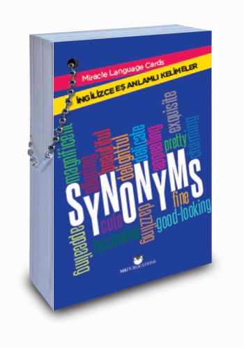 Kurye Kitabevi - Miracle Language Cards "Synonyms" (Eş Anlamlı Kelimel
