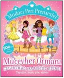 Modacı Peri Prensesler-Mücevher Ormanı Çıkartmalı Faaliyet Kitabı - Mü
