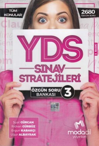 Kurye Kitabevi - Modadil YDS Sınav Stratejileri 3 Özgün Soru Bankası-Y