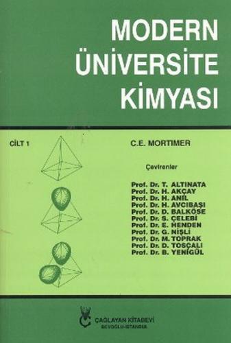 Kurye Kitabevi - Modern Üniversite Kimyası Cilt 1 Heyet