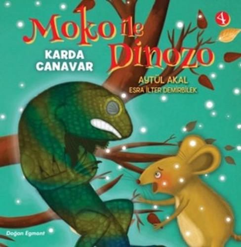 Kurye Kitabevi - Moko İle Dinozo-4 Karda Canavar