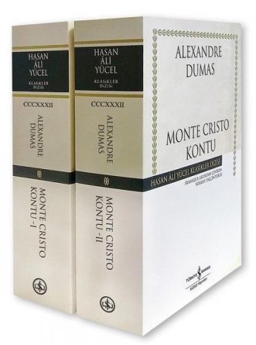 Kurye Kitabevi - Monte Cristo Kontu 2 Cilt K.Kapak