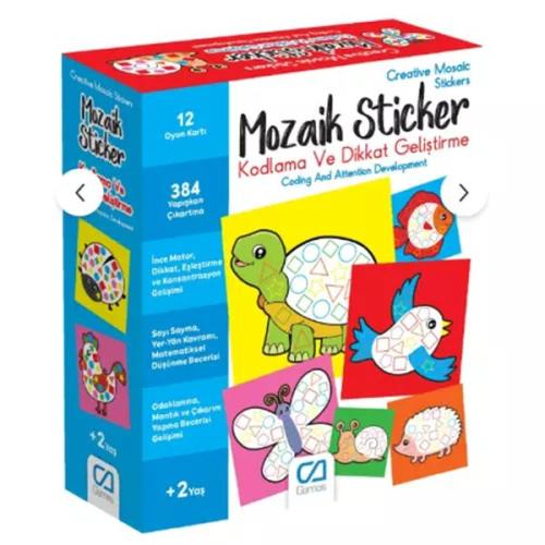 Mozaik Sticker - Münzevi Kitabevi