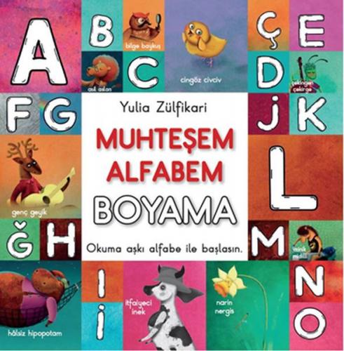 Kurye Kitabevi - Muhteşem Alfabem Boyama