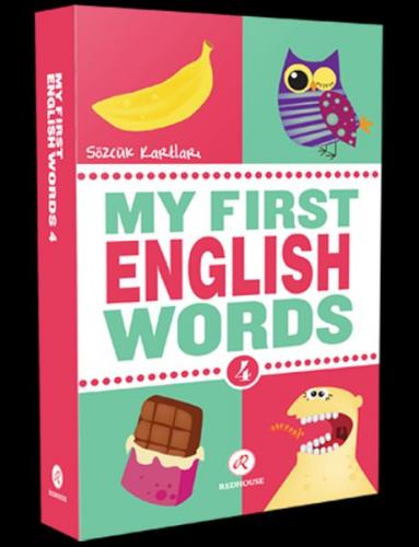Kurye Kitabevi - My First English Words 4 Sözcük Kartları