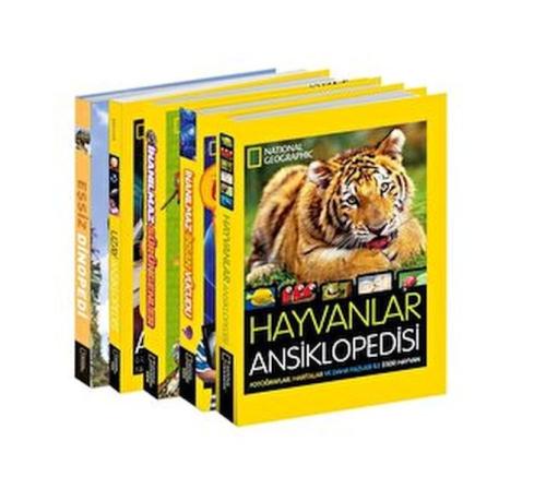 Kurye Kitabevi - National Geographic Kids Dev Ansiklopedi Seti 5 Kitap