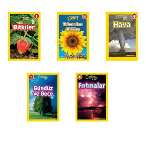 Kurye Kitabevi - National Geographic Kids Okuma Seti 5 Kitap