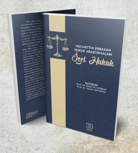 Kurye Kitabevi - Necmettin Erbakan Hukuk Araştırmaları Özel hukuk