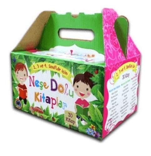 Neşe Dolu Kitaplar 2-3-4. Sınıf Seti (30 Kitap Takım) - Münzevi Kitabe