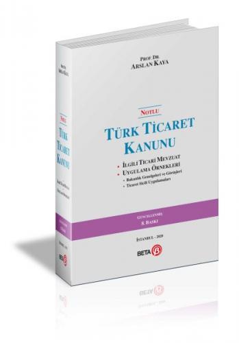 Kurye Kitabevi - Notlu Türk Ticaret Kanunu