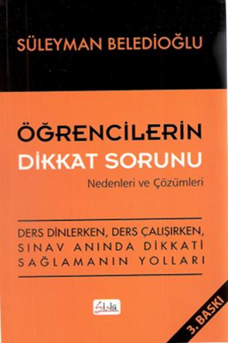 Öğrencilerin Dikkat Sorunu - Münzevi Kitabevi