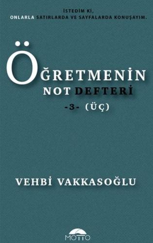 Öğretmenin Not Defteri 3 (Üç) - Münzevi Kitabevi