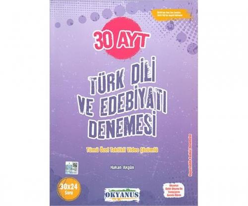 Kurye Kitabevi - Okyanus AYT 30 Türk Dili ve Edebiyatı Denemesi-YENİ