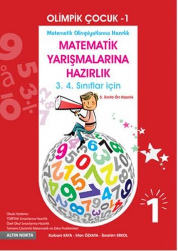 Kurye Kitabevi - Olimpik Çocuk 1 Matematik Yarışmalarına Hazırlık