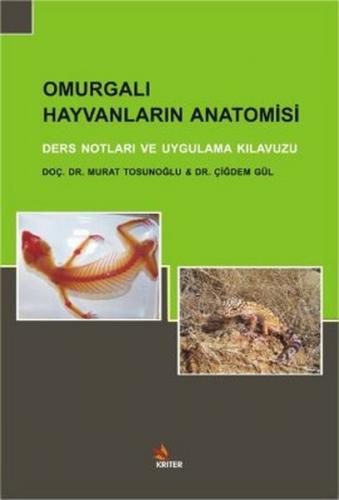 Kurye Kitabevi - Omurgali Hayvanlarin Anatomisi Ders Notlari ve Uygula