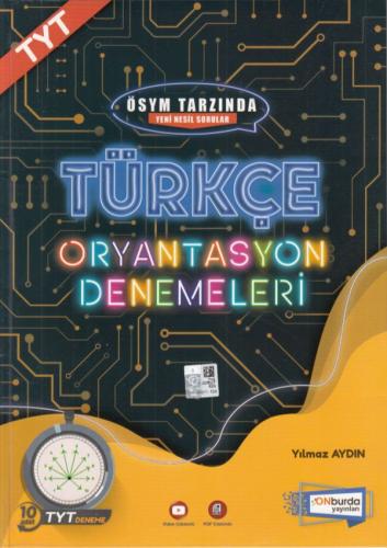 Kurye Kitabevi - Onburda TYT Türkçe 10'lu Oryantasyon Denemeleri