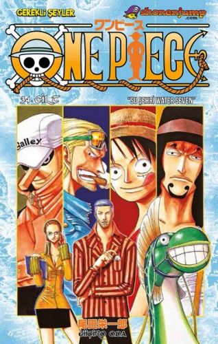 Kurye Kitabevi - One Piece 34 Su Şehri Water Seven