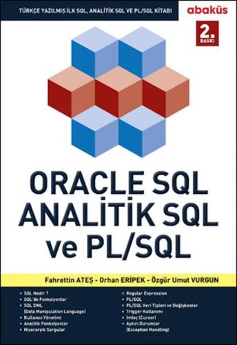 Kurye Kitabevi - Oracle Sql Analitik Sql ve Plsql