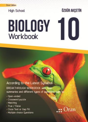 Kurye Kitabevi - Oran Biology -10 Workbook - YENİ