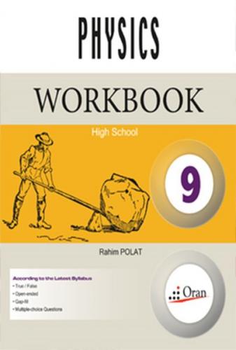 Kurye Kitabevi - Oran Physics-9 Workbook - High School - YENİ