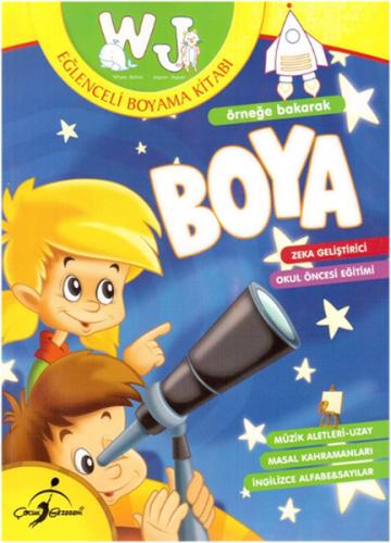 Örneğe Bakarak Boya / Müzik Aletleri-Uzay Masal Kahramanları-İngilizce Alfabe