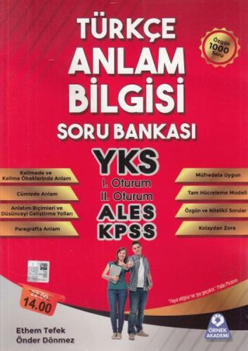 Kurye Kitabevi - Örnek Akademi Türkçe Anlam Bilgisi Soru Bankası Yeni