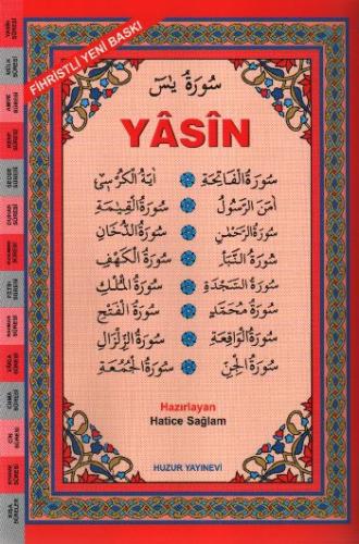 Kurye Kitabevi - Yasin Arapça Orta Boy Bilgisayar Hatlı Fihristli 025