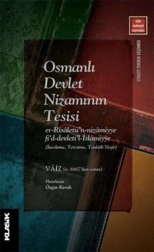 Kurye Kitabevi - Osmanlı Devlet Nizamının Tesisi