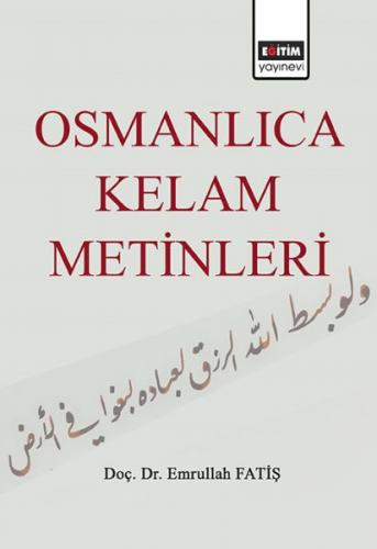 Kurye Kitabevi - Osmanlıca Kelam Metinleri