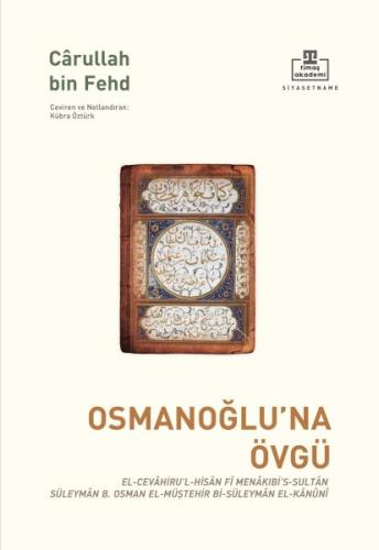 Kurye Kitabevi - Osmanoğlu'na Övgü