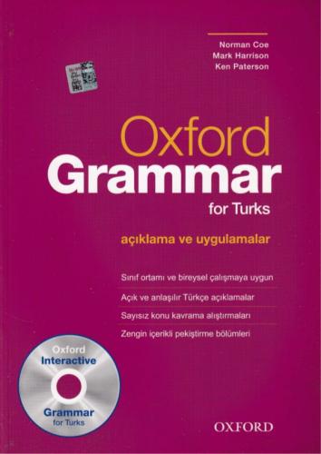 Kurye Kitabevi - Oxford Grammar for Turks Açıklama ve Uygulamalar
