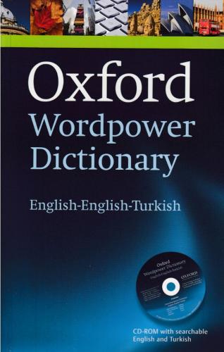 Kurye Kitabevi - Oxford Wordpower Dictionary English-English-Turkish