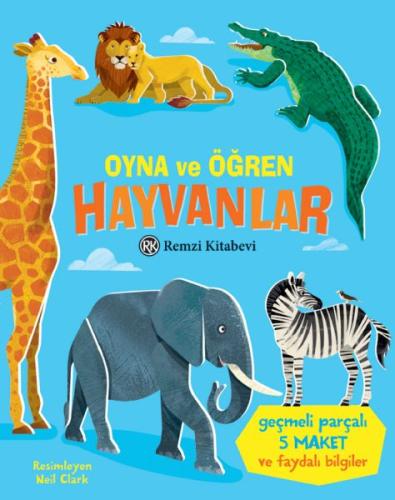 Oyna Ve Öğren - Hayvanlar - Münzevi Kitabevi