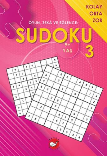 Kurye Kitabevi - Oyun, Zeka ve Eğlence: Sudoku 3 Kolay, Orta, Zor (9+ 