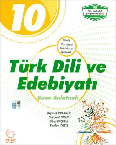 Kurye Kitabevi - Palme 10. Sınıf Türk Dili ve Edebiyatı Konu Anlatımlı