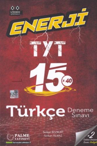 Kurye Kitabevi - Palme 2021 Enerji TYT 15x40 Türkçe Deneme Sınavı