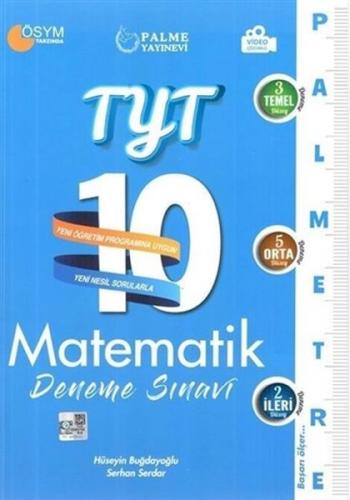 Kurye Kitabevi - Palme 2021 TYT 10 Deneme Sınavı Matematik