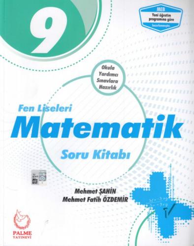 Kurye Kitabevi - Palme 9. Sınıf Fen Liseleri Matematik Soru Kitabı-YEN