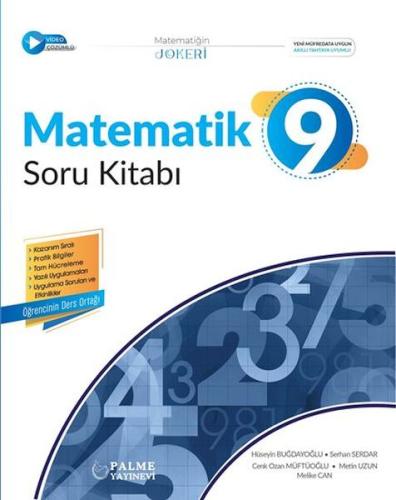 Kurye Kitabevi - Palme Joker 9.Sınıf Matematik Soru Kitabı *YENİ*