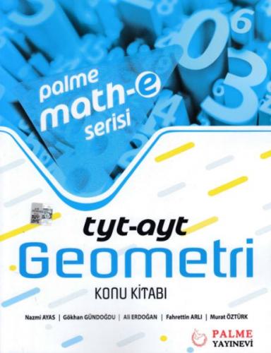 Kurye Kitabevi - Palme TYT AYT Geometri konu Kitabı Math e Serisi Yeni