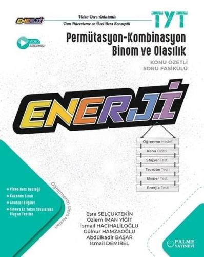 Kurye Kitabevi - Palme Yayınevi TYT Enerji Permütasyon - Kombinasyon B