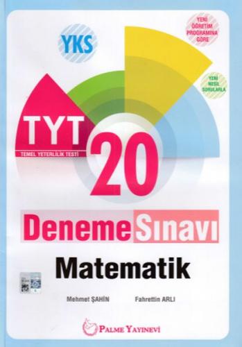 Kurye Kitabevi - Palme YKS TYT Matematik 20 Deneme Sınavı-YENİ