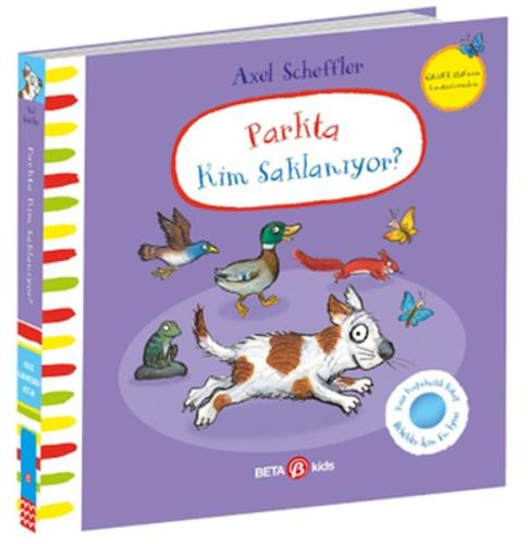 Parkta Kim Saklanıyor-Alex Scheffler (Keçe Kapakçıklı Kitap) - Münzevi