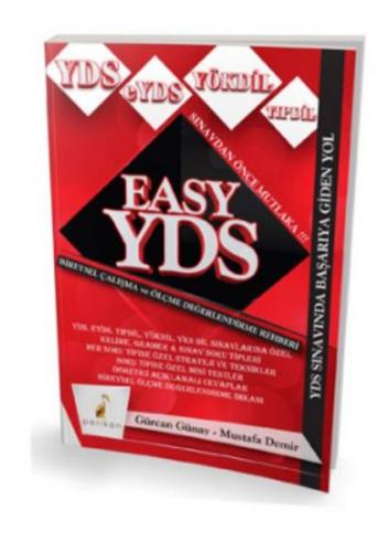 Kurye Kitabevi - Pelikan Easy YDS Bireysel Çalışma ve Ölçme Değerlendi