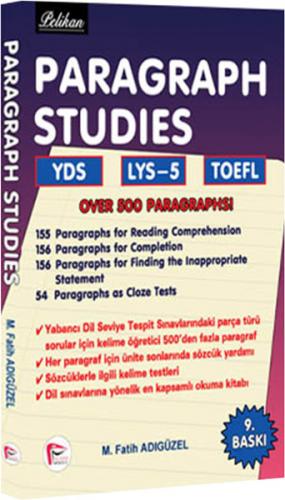 Kurye Kitabevi - Pelikan Paragraph Studies YDS LYS-5 TOEFL